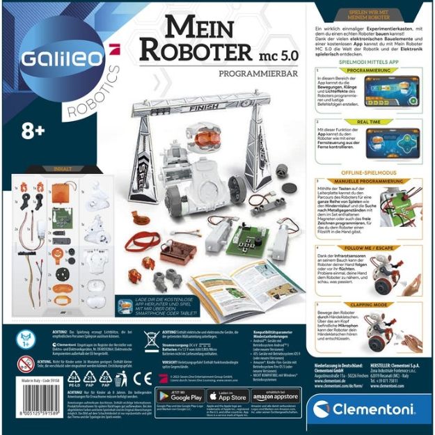 Bild von Clementoni Mein Roboter MC 5 - 59158.9