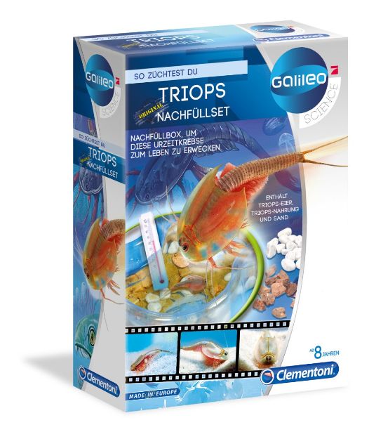 Bild von Clementoni Galileo - Original Triops Nachfüllset - 69935.3