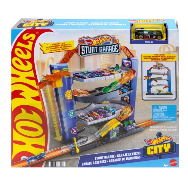 Bild von Mattel GNL70 Hot Wheels City Stunt Garage Spielset