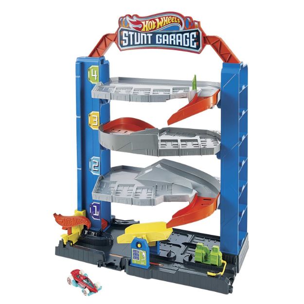 Bild von Mattel GNL70 Hot Wheels City Stunt Garage Spielset