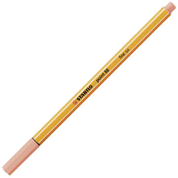 Bild von Fineliner - STABILO point 88 - 8er Etui - Pastellfarben - 88/8-01