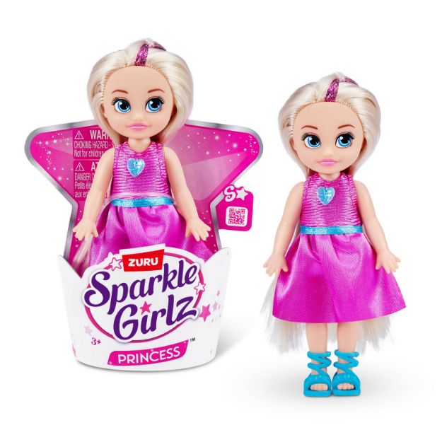 Bild von Sparkle Girlz Minipuppen ''Princess'', sortiert - 10015TQ3