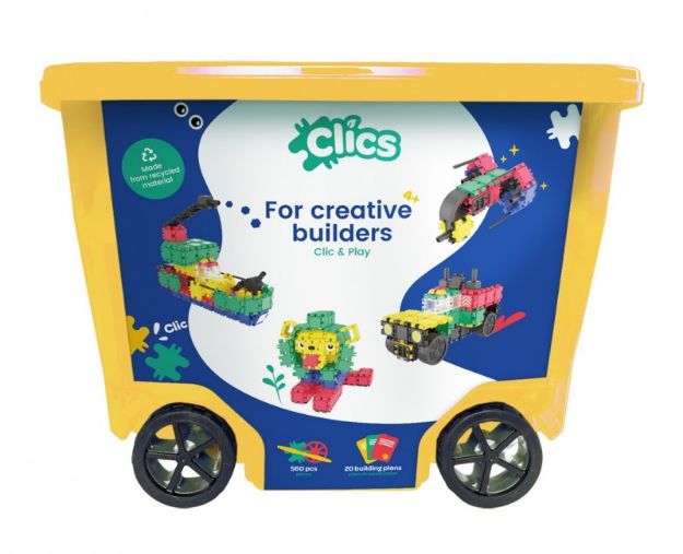 Bild von CLICS Rollerbox 560 Teile - 20 in 1 - CB606
