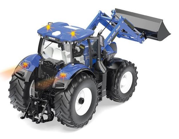 Bild von SIKU 6798 New Holland T7.315 mit Frontlader und Bluetooth-Fernsteuermodul