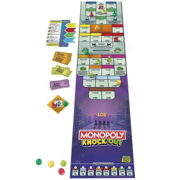 Bild von Monopoly Knockout Actionspiel