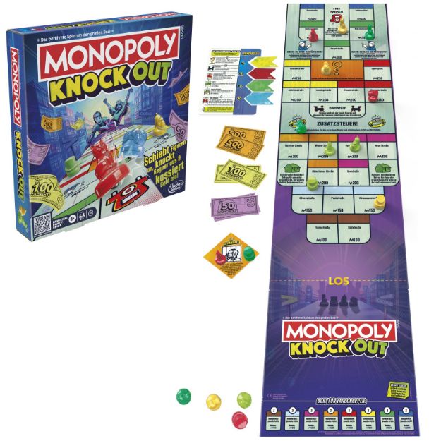 Bild von Monopoly Knockout Actionspiel