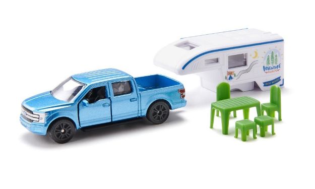 Bild von SIKU 1693 Ford F150 Pick-Up Camper