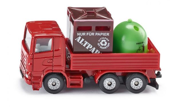 Bild von SIKU 828 Super Recycling-Transporter, sortiert - 0828