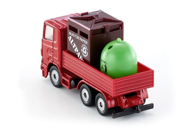 Bild von SIKU 828 Super Recycling-Transporter, sortiert - 0828