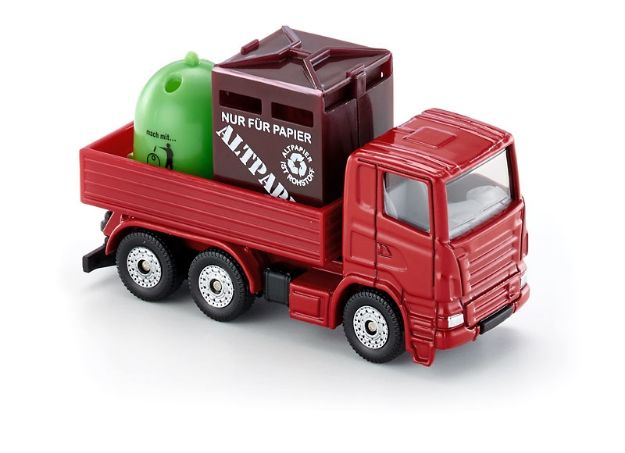 Bild von SIKU 828 Super Recycling-Transporter, sortiert - 0828