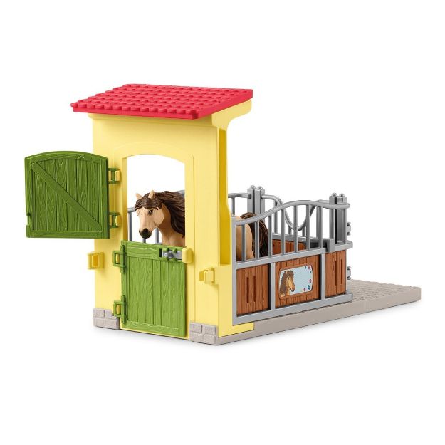 Bild von schleich® Farm World 42609 Ponybox mit Islandpferd Hengst