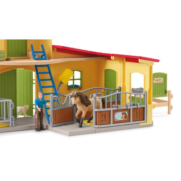 Bild von schleich® Farm World 42609 Ponybox mit Islandpferd Hengst