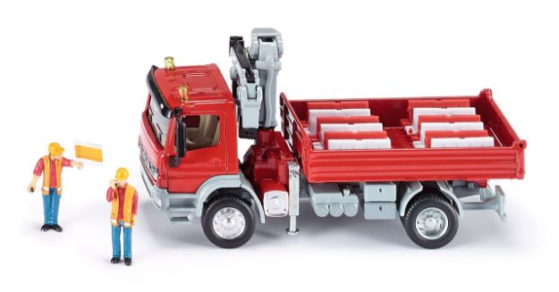 Bild von SIKU 3534 Mercedes Atego mit Kran 1:50