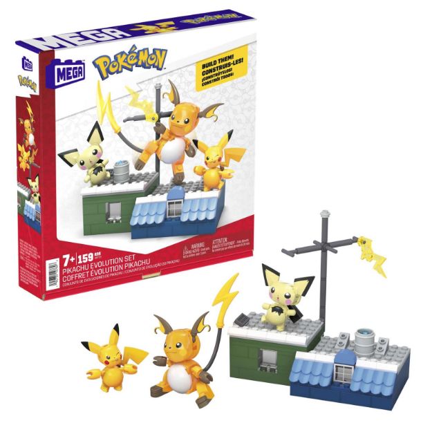 Bild von MEGA Pokémon Pikachu Evolution Set - HKT23