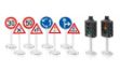 Bild von SIKU 5597 WORLD Ampeln mit Verkehrsschildern