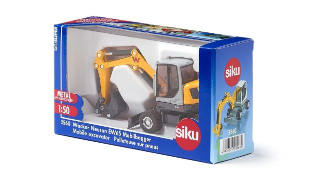 Bild von SIKU 3560 Wacker Neuson EW65 Mobilbagger