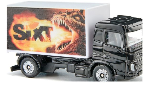 Bild von SIKU 1107 LKW mit Kofferaufbau Sixt