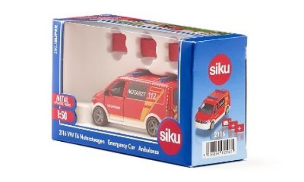 Bild von SIKU 2116 VW T6 Notarztwagen