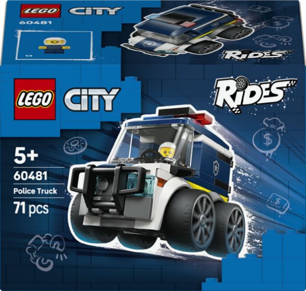 Bild von LEGO® City Brick Rides - 60481 Coole Flitzer – Polizei-Truck