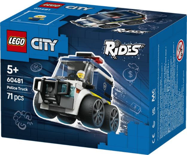 Bild von LEGO® City Brick Rides - 60481 Coole Flitzer – Polizei-Truck