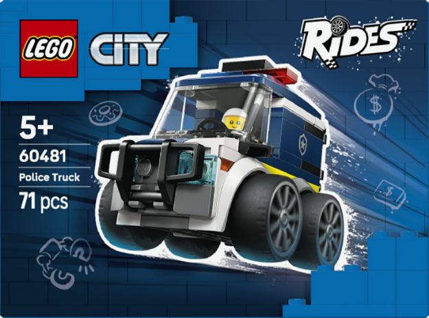 Bild von LEGO® City Brick Rides - 60481 Coole Flitzer – Polizei-Truck