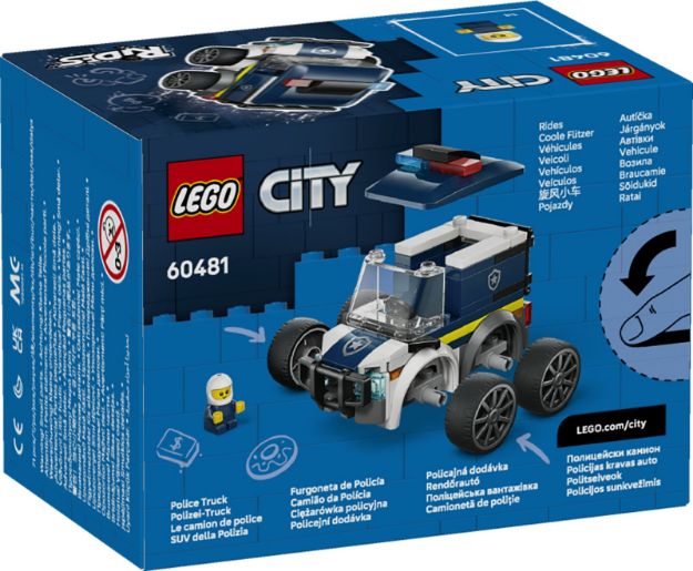 Bild von LEGO® City Brick Rides - 60481 Coole Flitzer – Polizei-Truck