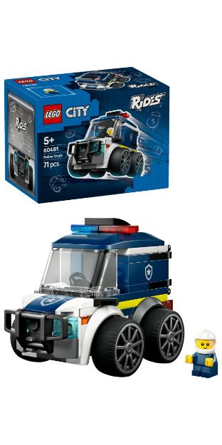 Bild von LEGO® City Brick Rides - 60481 Coole Flitzer – Polizei-Truck