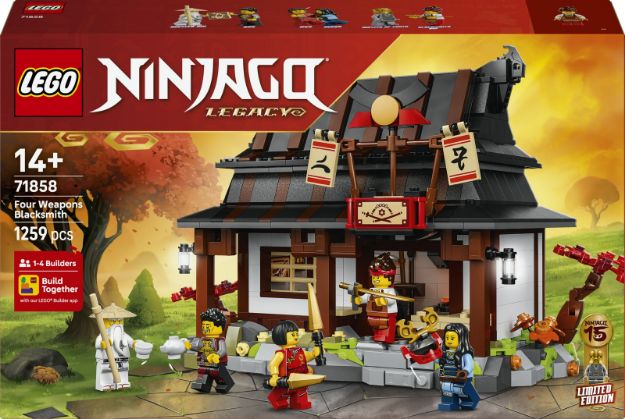 Bild von LEGO® NINJAGO - 71858 15-jähriges Jubiläum der Vier-Waffen-Schmiede