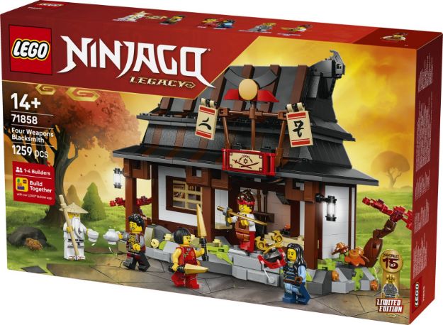Bild von LEGO® NINJAGO - 71858 15-jähriges Jubiläum der Vier-Waffen-Schmiede