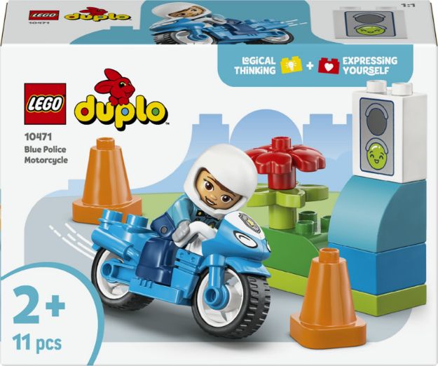 Bild von LEGO® DUPLO® - 10471 Blaues Polizeimotorrad
