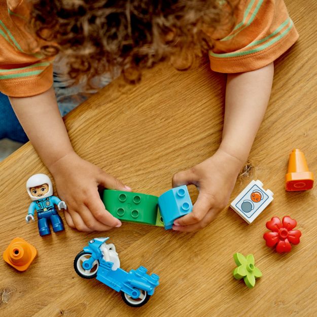 Bild von LEGO® DUPLO® - 10471 Blaues Polizeimotorrad