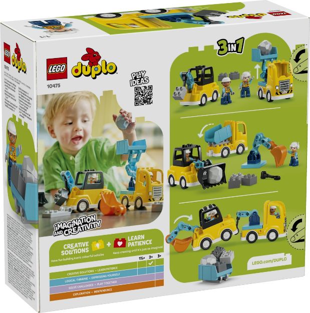 Bild von LEGO® DUPLO® - 10475 Baufahrzeuge – 3-in-1-Set