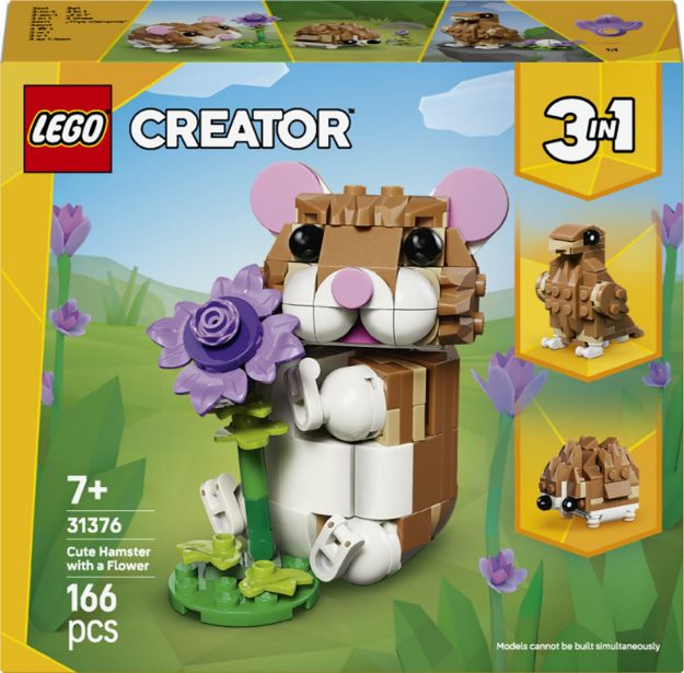 Bild von LEGO® Creator - 31376 Niedlicher Hamster mit Blume