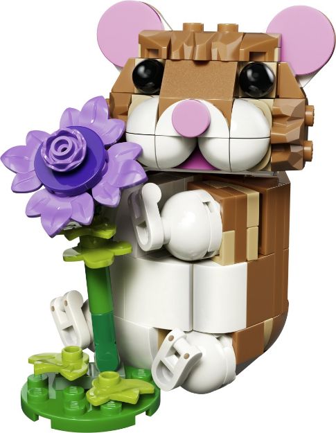 Bild von LEGO® Creator - 31376 Niedlicher Hamster mit Blume