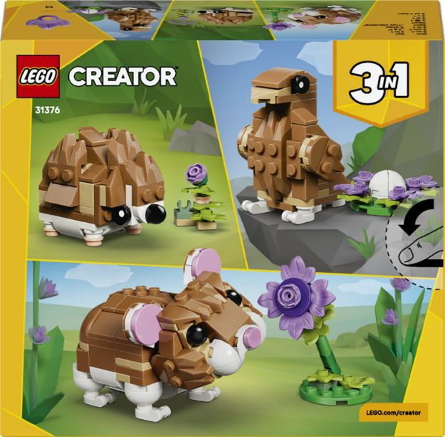 Bild von LEGO® Creator - 31376 Niedlicher Hamster mit Blume