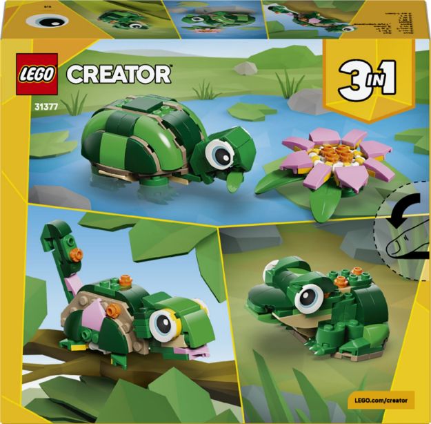 Bild von LEGO® Creator - 31377 Schildkröte mit Seerose