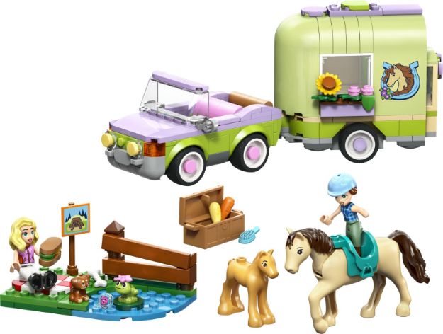 Bild von LEGO® Friends - 42695 Pferd und Fohlen mit Pferdeanhänger