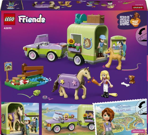 Bild von LEGO® Friends - 42695 Pferd und Fohlen mit Pferdeanhänger