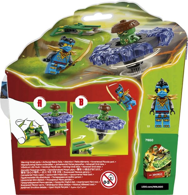Bild von LEGO® NINJAGO - 71849 Nya vs. Mutationsmonster-Spinner