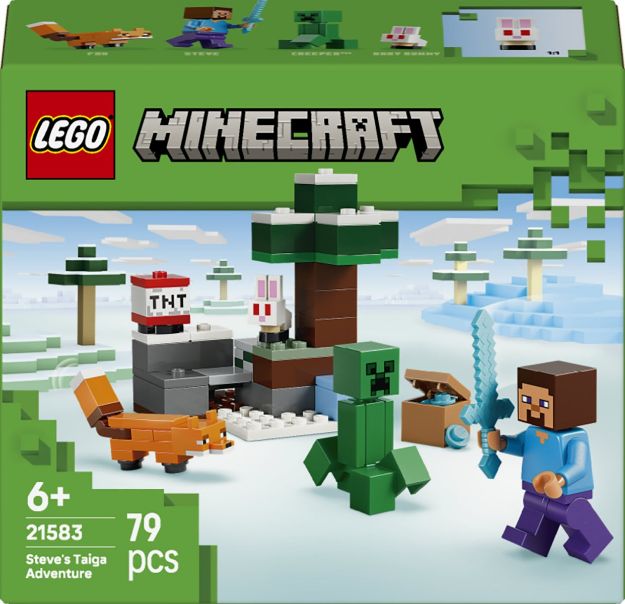 Bild von LEGO® Minecraft™ - 21583 Steves Abenteuer in der Taiga