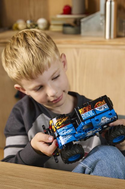 Bild von LEGO® Technic - 42219 Monster Jam™ Grave Digger™ Feuer und Eis