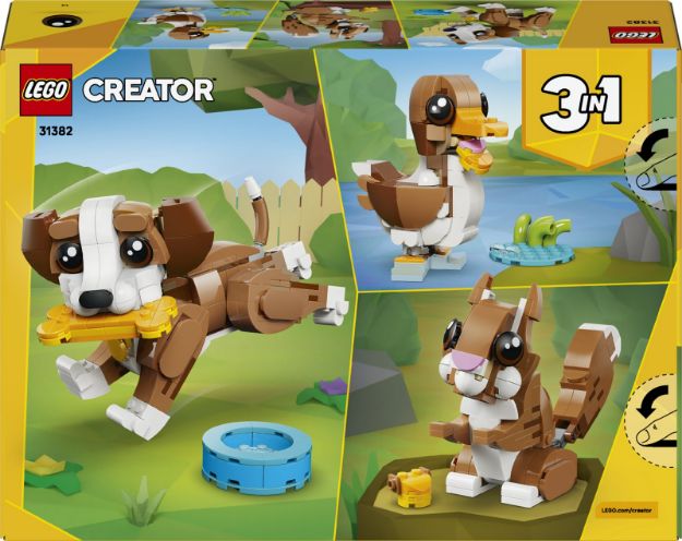 Bild von LEGO® Creator - 31382 Niedliche Tiere: Verspielter Welpe