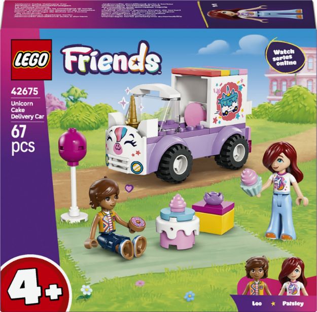 Bild von LEGO® Friends - 42675 Einhorn-Kuchenlieferwagen