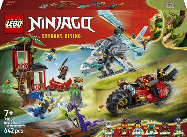 Bild von LEGO® NINJAGO - 71857 Showdown am Baumhaus mit dem Ninja-Bike