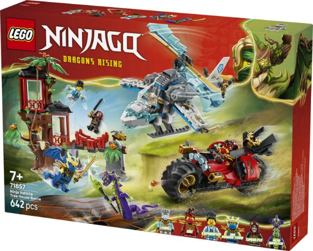 Bild von LEGO® NINJAGO - 71857 Showdown am Baumhaus mit dem Ninja-Bike