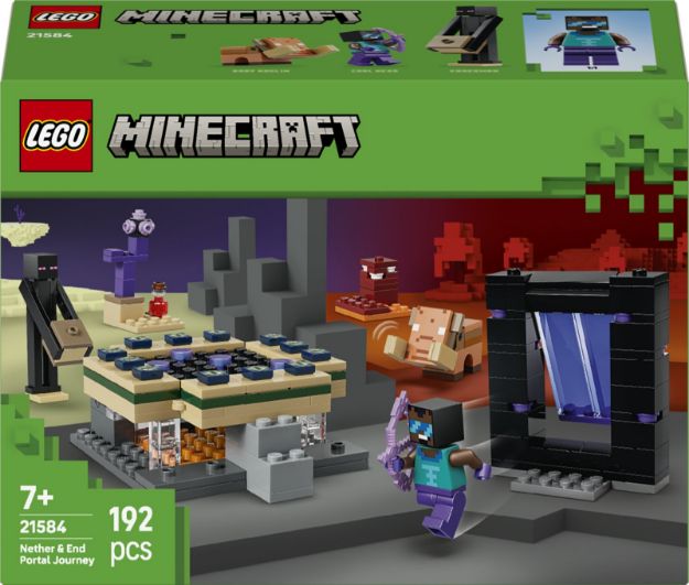 Bild von LEGO® Minecraft™ - 21584 Reise durch Nether und Endportal