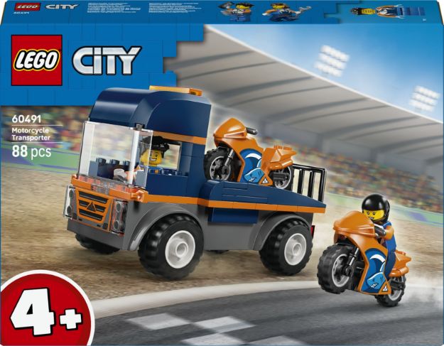 Bild von LEGO® City Fahrzeuge - 60491 Motorradtransporter