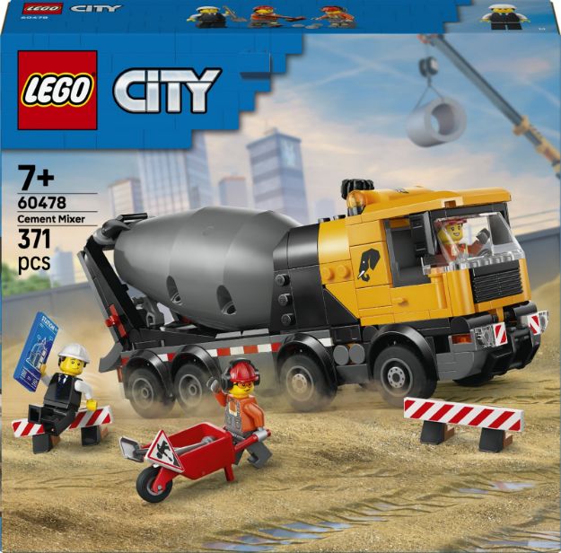 Bild von LEGO® City Fahrzeuge - 60478 Betonmischer