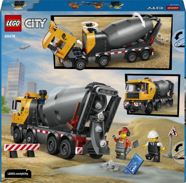 Bild von LEGO® City Fahrzeuge - 60478 Betonmischer