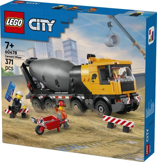 Bild von LEGO® City Fahrzeuge - 60478 Betonmischer